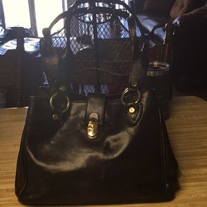Valentina Leather Shoulder Bag